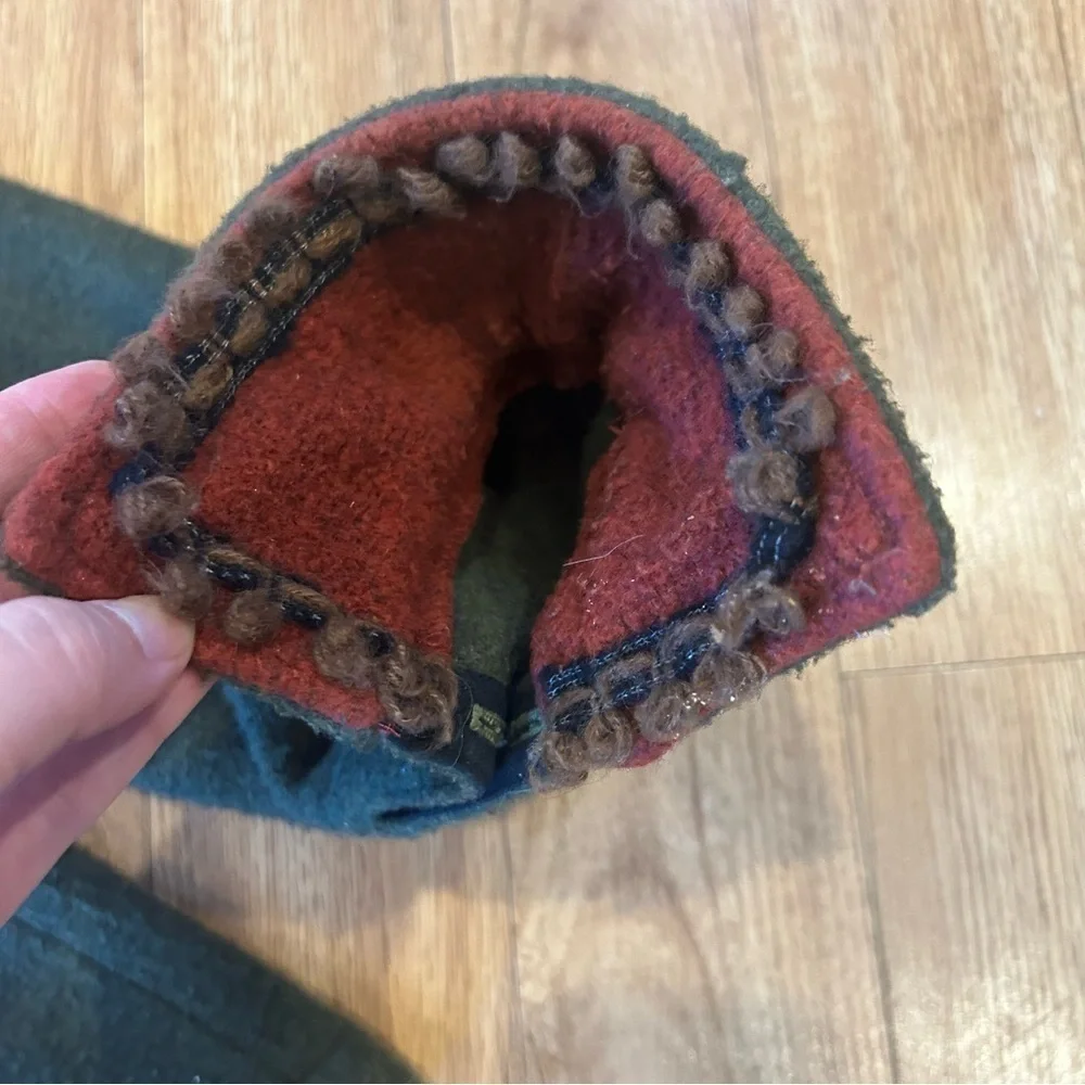 Tasha Polizzi Dark Pine Green Fleece Jacket for Saddleblanket Co. - Picture 10 of 10